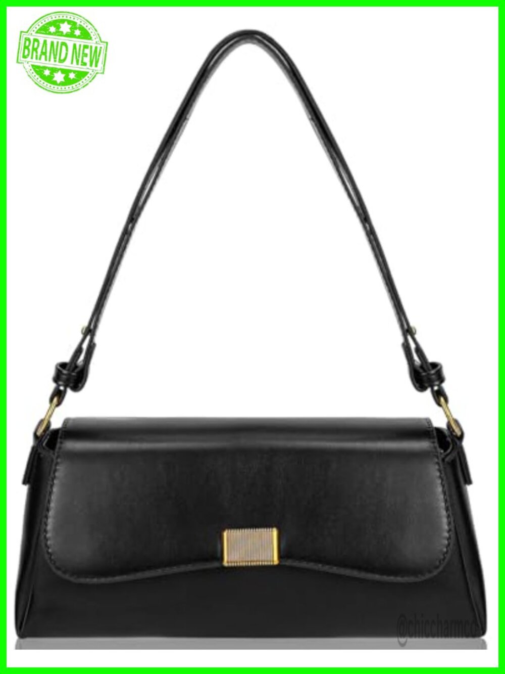 PU Leather Shoulder Bag Satchel Crossbody Adjustable Strap Tote